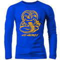 Cobra Kai Karate Kid No Mercy mma ufc venum bjj nhb Adult Rash Guard Compression Long Sleeve Shirt