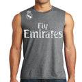 Fly Emirates Fifa World Cup Soccer Cotton Jersey Adult Sleeveless Muscle Shirt Shirt