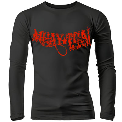 Muay Thai Fighting Brazilian jiu-jitsu Fight Gear Fighting Stryker mma ufc venum tapout Adult Rash Guard Long Sleeve Compression Shirt