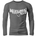 Muay Thai Fighting Brazilian jiu-jitsu Fight Gear Fighting Stryker mma ufc venum tapout Adult Rash Guard Long Sleeve Compression Shirt