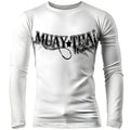 Muay Thai Fighting Brazilian jiu-jitsu Fight Gear Fighting Stryker mma ufc venum tapout Adult Rash Guard Long Sleeve Compression Shirt