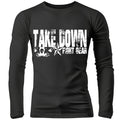 Take Down Fight Gear Fighting Stryker mma ufc venum tapout Adult Rash Guard Long Sleeve Compression Shirt