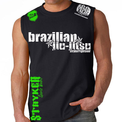 Brazilian Jiu Jitsu Stryker Muscle Sleeveless Shirt