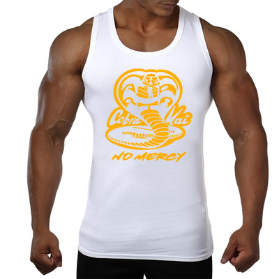 Cobra Kai No Mercy 80's youtube show Karate kid ufc mma striker Muscle Tank Top