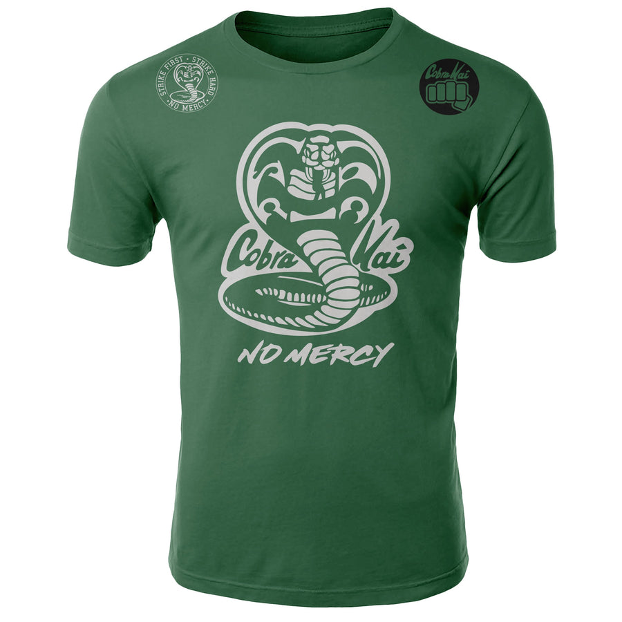 Cobra Kai No Mercy The Karate Kid MMA Fighters Adult T-Shirt army green