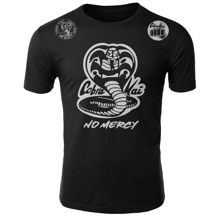 Cobra Kai No Mercy The Karate Kid MMA Fighters Adult T-Shirt Black