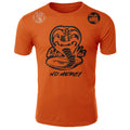 Cobra Kai No Mercy The Karate Kid MMA Fighters Adult T-Shirt Orange