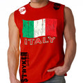 ITALY ITALIAN FIFA WORLD CUP SOCCER MMA MENS MUSCLE SHIRT