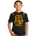 New Cobra Kai No Mercy Karate Kid ufc mma Youth Size Kids Shirt Top