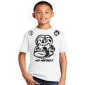 New Cobra Kai No Mercy Karate Kid ufc mma Youth Size Kids Shirt Top