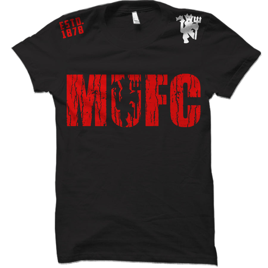 Manchester United MUFC Soccer Fifa World Cup Footbal Futbol Cotton T-Shirt .1878