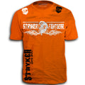 STRYKER FIGHT GEAR TWISTED SKULL MMA T-SHIRT