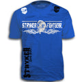 STRYKER FIGHT GEAR TWISTED SKULL MMA T-SHIRT