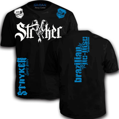 STRYKER FIGHT GEAR MMA BRAZILIAN JIU JITSU ADULT T-SHIRT