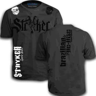 STRYKER FIGHT GEAR MMA BRAZILIAN JIU JITSU ADULT T-SHIRT