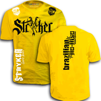 STRYKER FIGHT GEAR MMA BRAZILIAN JIU JITSU ADULT T-SHIRT