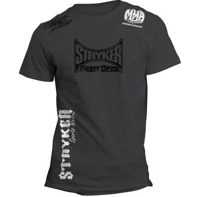 STRYKER MAIN LOGO MMA UFC T-SHIRT GRAY