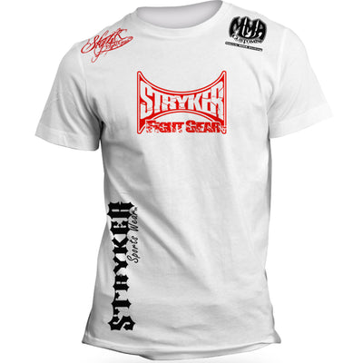 STRYKER MAIN LOGO MMA UFC T-SHIRT WHITE