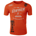STRYKER THE ORIGINAL MMA CLOTHING COMPANY ADULT SHIRT ORANGE