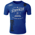 STRYKER THE ORIGINAL MMA CLOTHING COMPANY ADULT SHIRT ROYAL