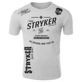 STRYKER THE ORIGINAL MMA CLOTHING COMPANY ADULT SHIRT WHITE