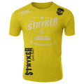 STRYKER THE ORIGINAL MMA CLOTHING COMPANY ADULT SHIRT YELLOW
