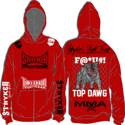 STRYKER PIT BULL TOP DAWG PULLOVER HOODIE