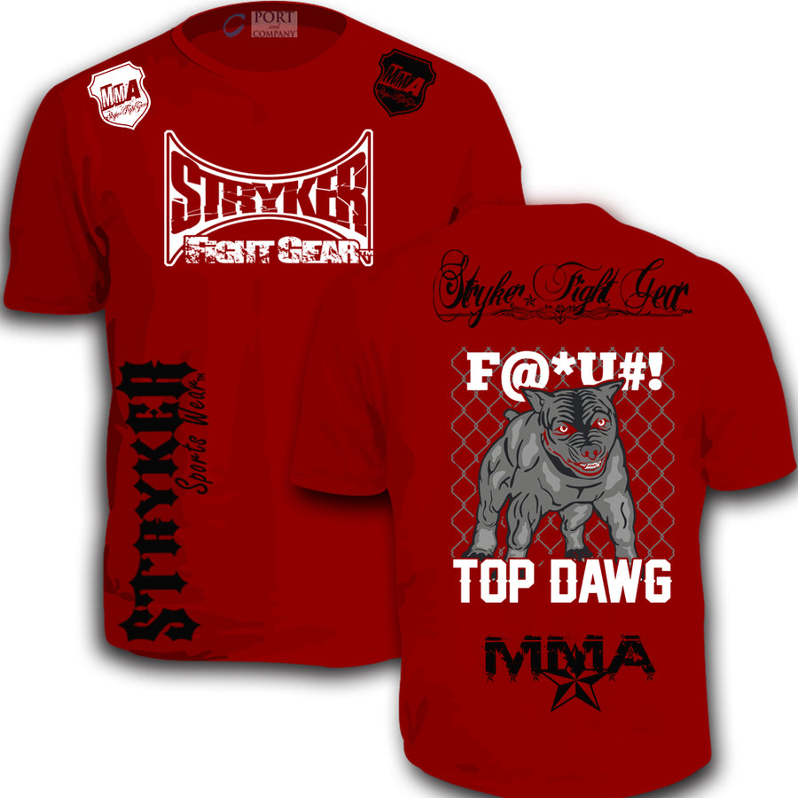 STRYKER MMA TOP DAWG PIT BULL SHIRT