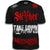 Stryker Fight Gear Y MMA GLOVES Takedown Fight Gear Skulls Muay Thai Fighting BJJ Walkout T-Shirt BLACK