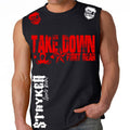 TAKEDOWN FIGHT GEAR MMA MENS MUSCLE SHIRT