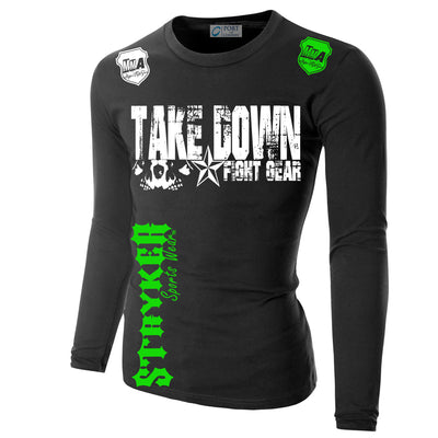 TAKEDOWN SPONSORED LONG SLEEVE MENS SHIRT