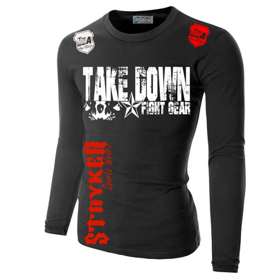 TAKEDOWN SPONSORED LONG SLEEVE MENS SHIRT