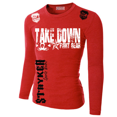 TAKEDOWN SPONSORED LONG SLEEVE MENS SHIRT